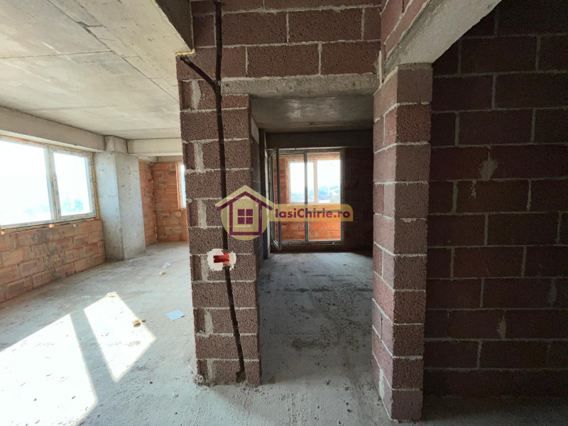Apartament-nou de vanzare cu o camera in Iasi, de tip decomandat, suprafata de 39 mp, zona Frumoasa(Școala 43)