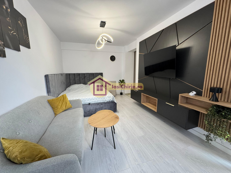 Apartament de inchiriat cu 2 camere in Iasi, de tip decomandat, suprafata de 36 mp, zona Visani