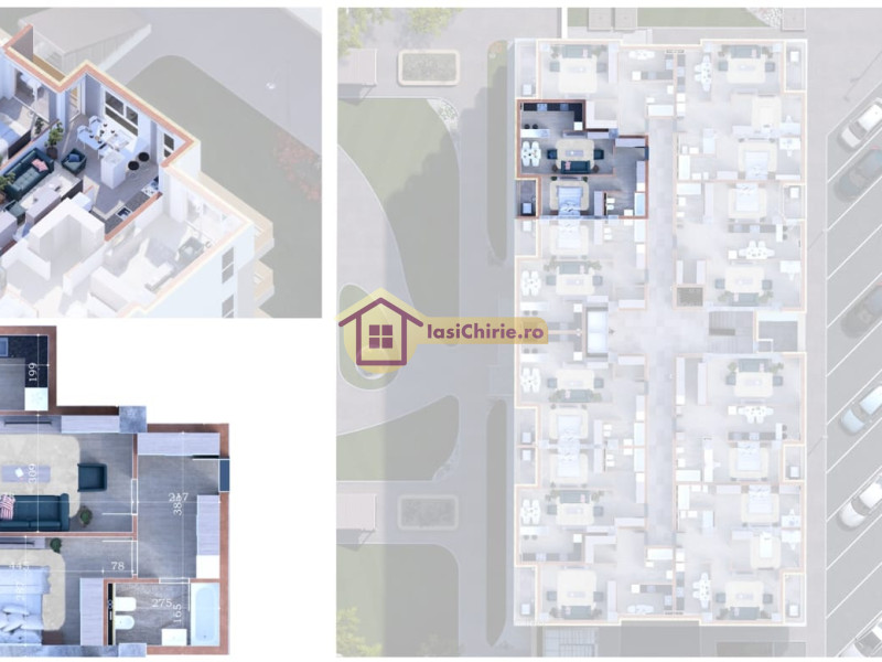 Apartament de vanzare cu 2 camere in Iasi, zona Copou - Poza 14