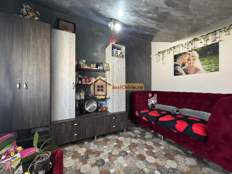 Apartament de vanzare cu 3 camere in Iasi, de tip semidecomandat, suprafata de 69 mp, zona Visani