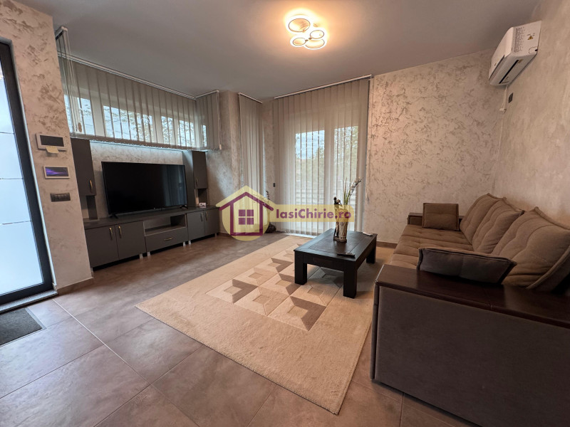 Apartament de inchiriat cu 3 camere in Iasi, de tip decomandat, suprafata de 80 mp, zona Bucium