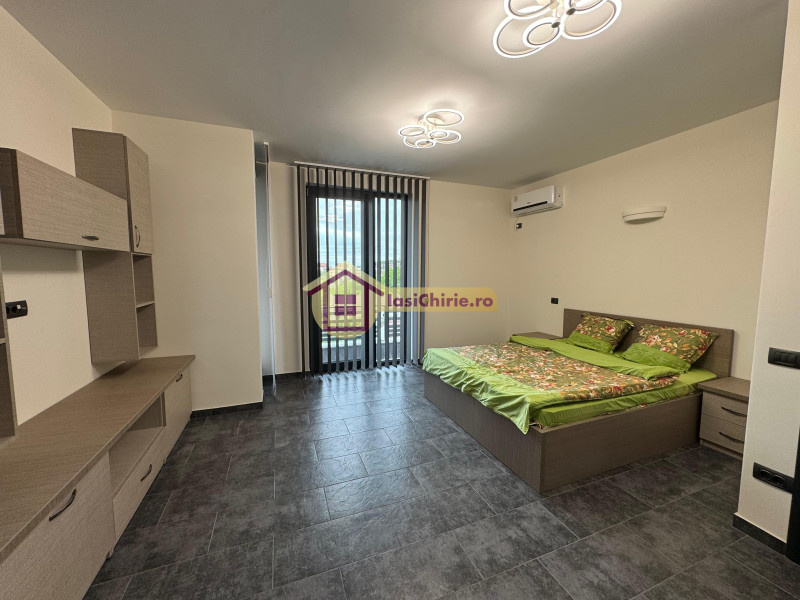 Apartament de inchiriat cu 2 camere in Iasi, de tip decomandat, suprafata de 58 mp, zona Bucium