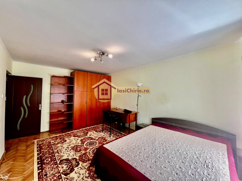 Apartament de inchiriat cu o camera in Iasi, de tip decomandat, suprafata de 40 mp, zona Tatarasi(Statia Padurii )
