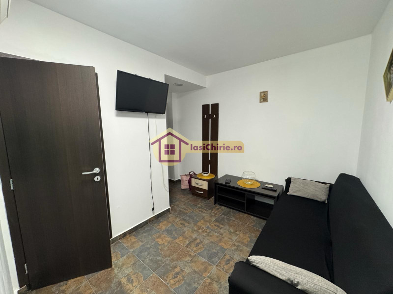 Apartament de inchiriat cu o camera in Iasi, de tip nedecomandat, suprafata de 30 mp, zona Cantemir