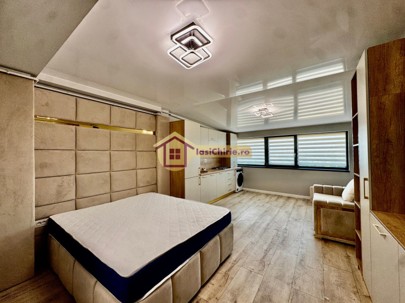 Apartament de inchiriat cu o camera in Iasi, de tip Open space, suprafata de 35 mp, zona Copou(Penitenciar)