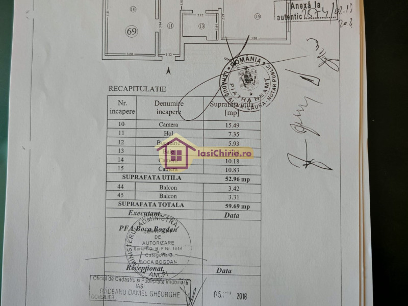 Apartament de vanzare cu 3 camere in Iasi, zona Nicolina - Poza 16