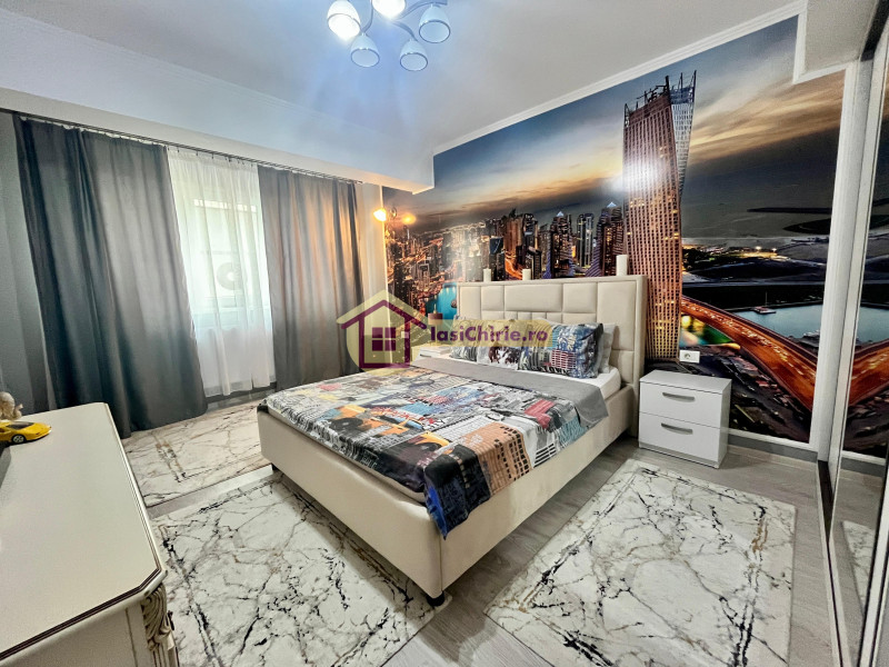Apartament de inchiriat cu 3 camere in Iasi, zona Valea Adanca - poza 3